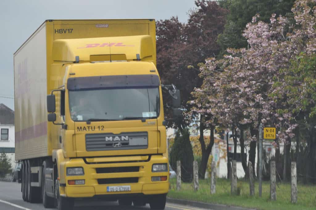 DHL Logistics - MAN truck