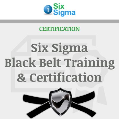 online six sigma black belt programs