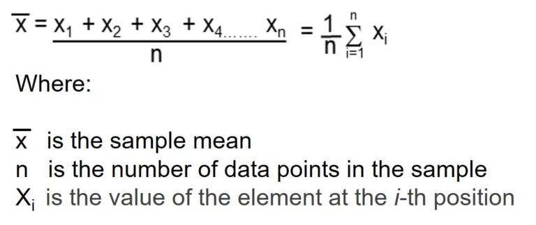 X Bar Definition