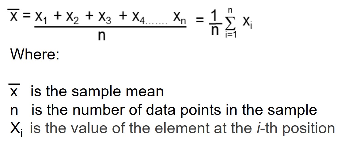 x-bar-definition